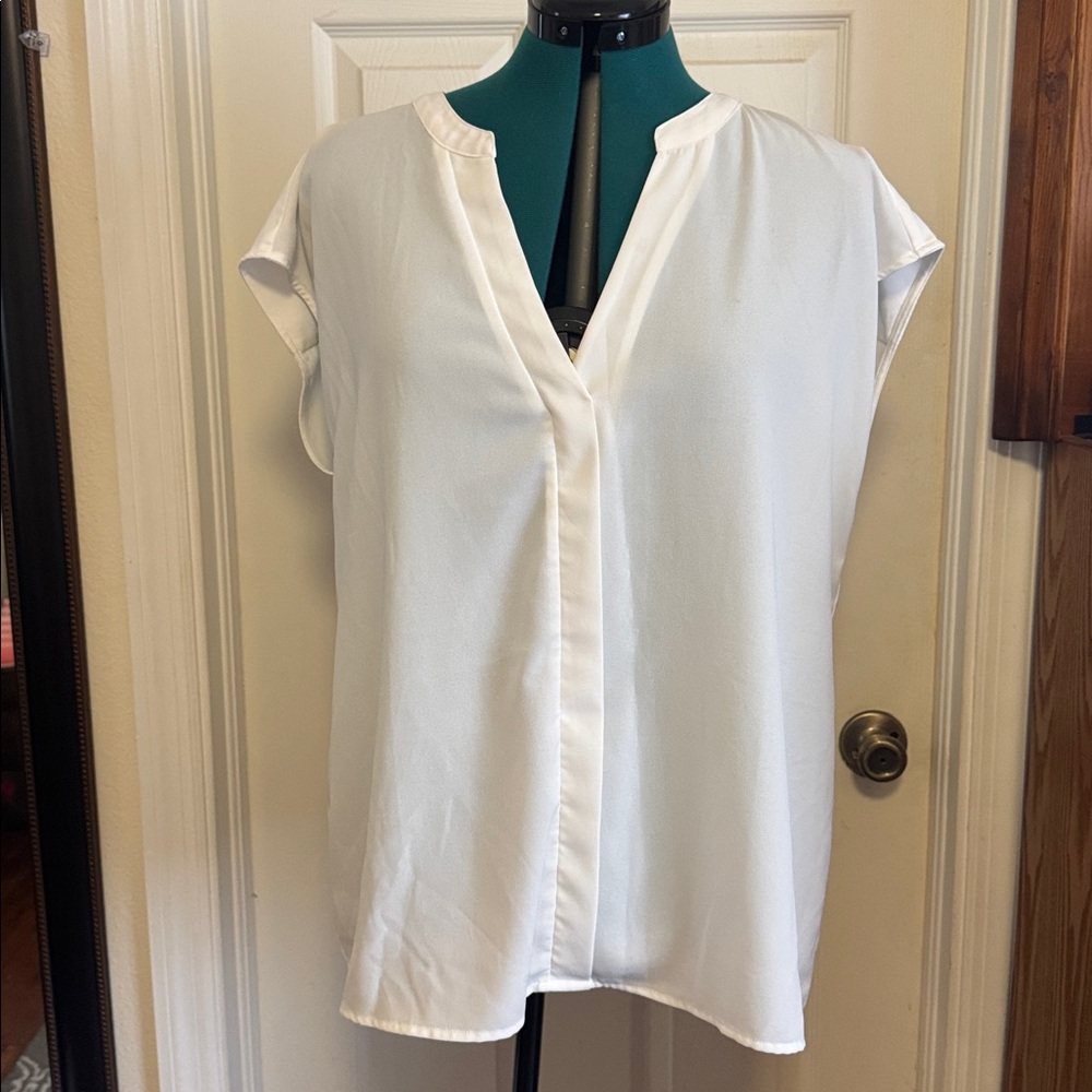 Anne Klein White Blouse